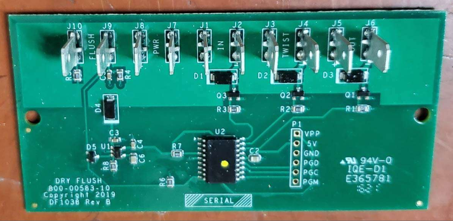 Dry Flush Circuit Board