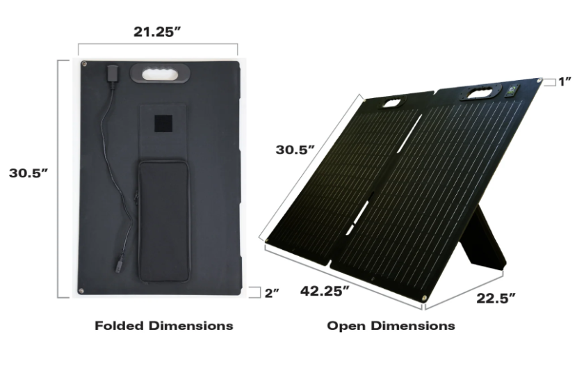 Expion360 Portable and Foldable Solar Panel 120W