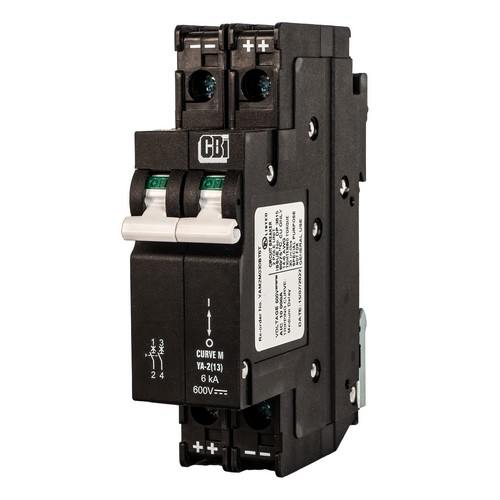 20A 600VDC Din Rail Mount Breaker