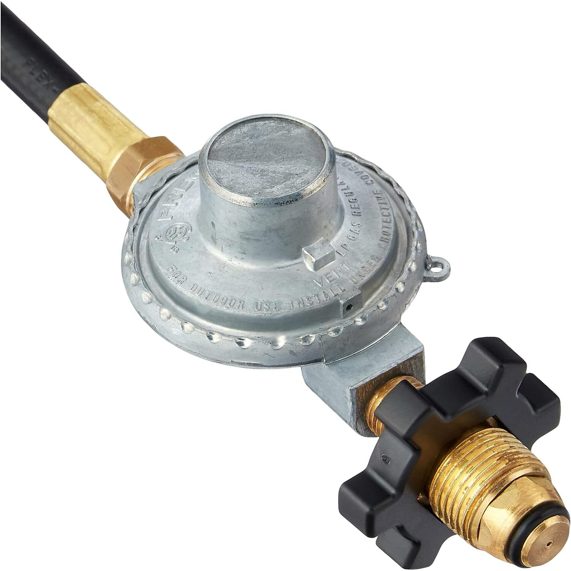 12' Propane Hose w/ Regulator