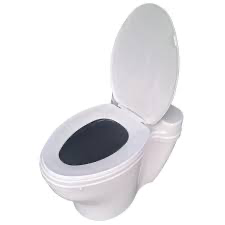 Sun-Mar Air Flow Toilet (Waterless, Elongated)
