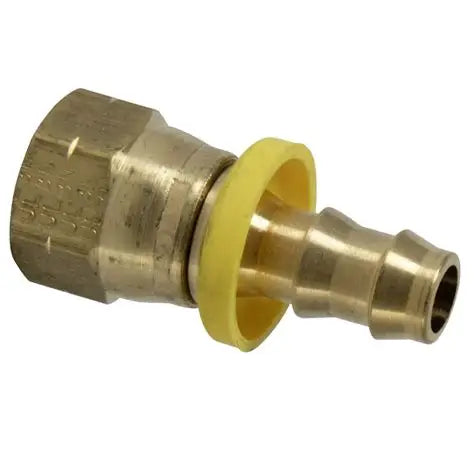 Push-Lok 3/8 Female SAE X 3/8 Barb