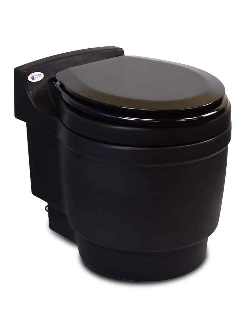 Laveo Dry Flush Portable Toilet with Battery and Charger